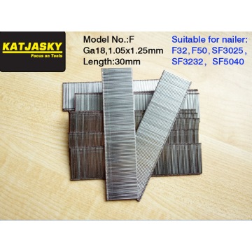 30mm nails for F50 F32 SF5040 SF3232 SF3025 air nailer and stapler pneumatic nailer 2000pcs/lot