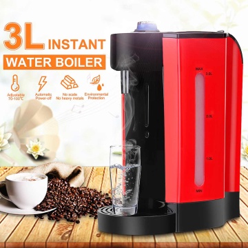 3L 2000W Electric Water Boiler Instant Heating Electric Kettle Water Dispenser Temperature Adjustable Office Coffee Tea Makers