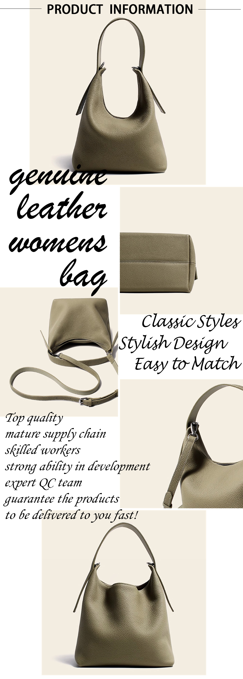 Genuine Leather Women Bag