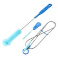3 in 1 Portable Water Bag Hydration Cleaning Kit Tube Hose Sucker Brush Tool Set