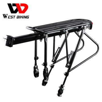 WEST BIKING MTB Bike Rack Aluminum Alloy Luggage Carrier Cargo Shelf Cycling Bag Pannier Trunk Quick Release Bicycle Racks