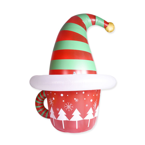 Custom PVC inflatable ornament christmas hat decoration for Sale, Offer Custom PVC inflatable ornament christmas hat decoration