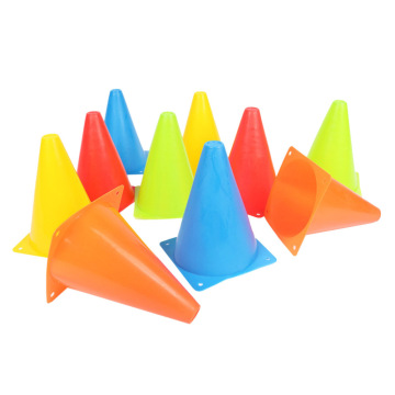 20 Pcs Marker Cone 18CM Durable Football Soccer Horn Cone Obstacle for Outdoor