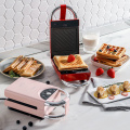 220V Electric Sandwich Maker Timing Multi-baker Toaster Baking Waffle Breakfast Machine Takoyaki Sandwichera Tostapane Tostadora