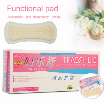 10pcs Herbal Pads Feminine Hygiene Fuleshu tampons Pads For Women Health natural herbars panty liner towel Gynecological pads