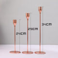 3pcs/set Metal Candle Holders Luxury Candlestick Fashion Wedding Candle Stand Exquisite Candlestick Christmas Table Home Decor