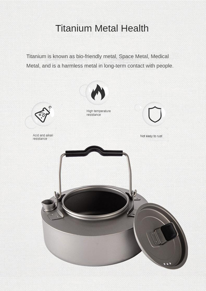 Titanium Outdoor Portable Bottle