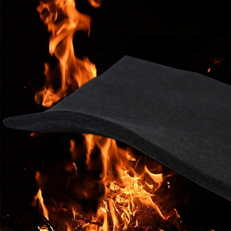 Custom Safety Emergency Welding Fire Retardant Insulation Fireproof Blanket Fireplace Mat For Kitchen Home Office Car Warehouse1