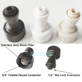 3/4" Female Thread Quick Connector water Tap Adapter for Garden Irrigation Watering Car Wash Water Gun Joint