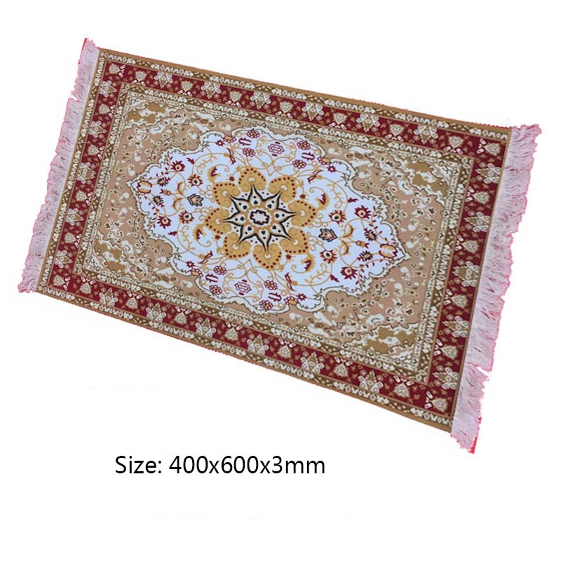 MRGBEST Mouse pad Large 400x600x3mm Persian Woven Rug Mat Retro Style Carpet Pattern Mause Pad for Decorate Home Office Table