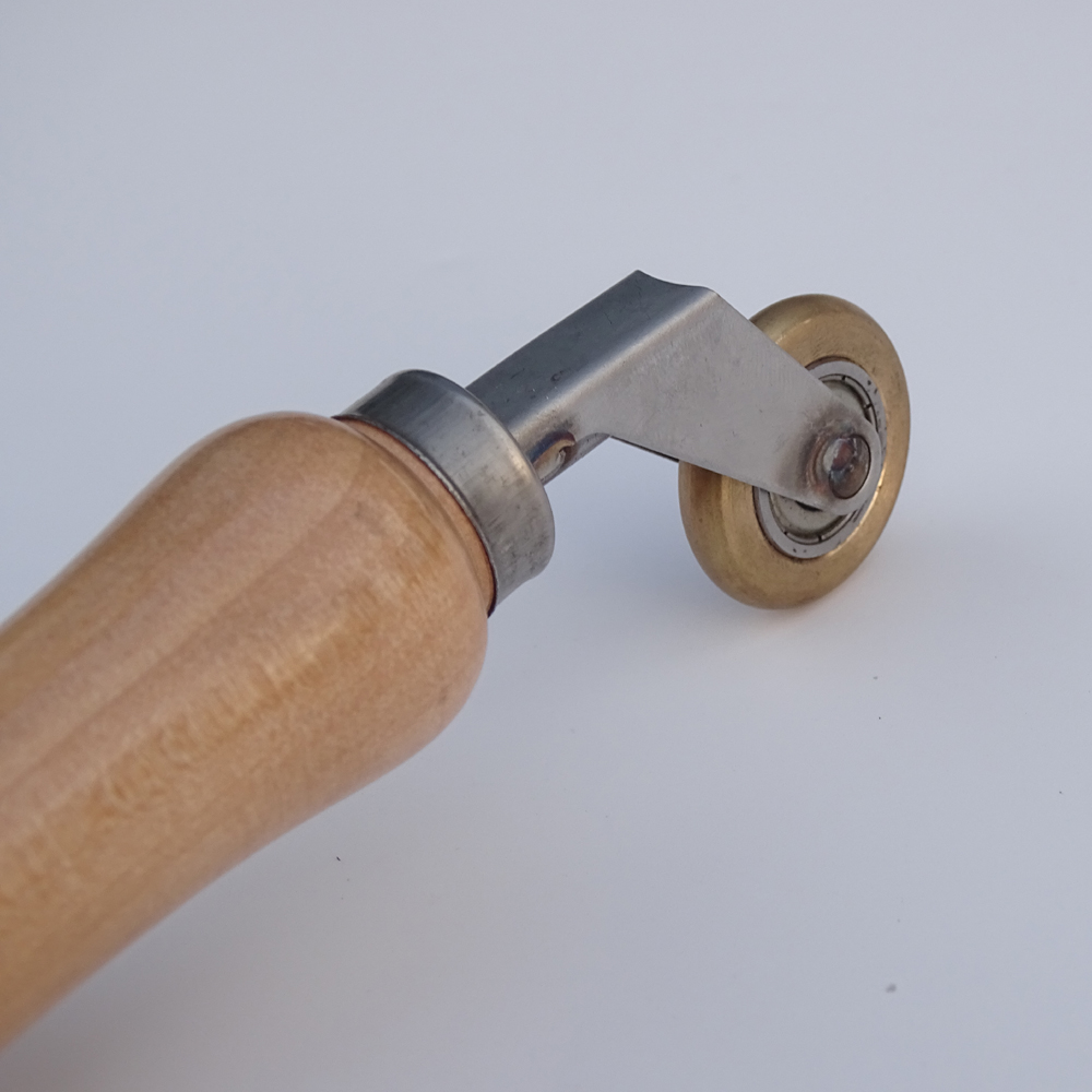 6mm Brass Penny Roller With Ball Bearing Plastic Hot Air Plastic Welder Gun Tool Welding Soldering Supplies Welding Nozzles
