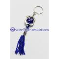 Evil eye smiling face protection key chain wholesale