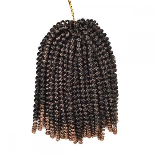 Black Soft Bounce Spring Twist Hair For Braids Supplier, Supply Various Black Soft Bounce Spring Twist Hair For Braids of High Quality