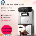 3 flavors ice cream making machine soft milk/chocolate ice cream maker machine
