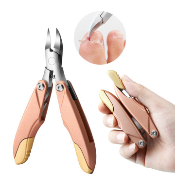 2019 New Foldable Nail Scissors Tough Hard Toe Nails Clipper Remover Nail File 3 in 1 Manicure Tools Ingrown Nail Trimmer