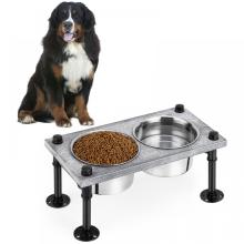 Metal Stand Elevated Dog Bowls for Large Dogs