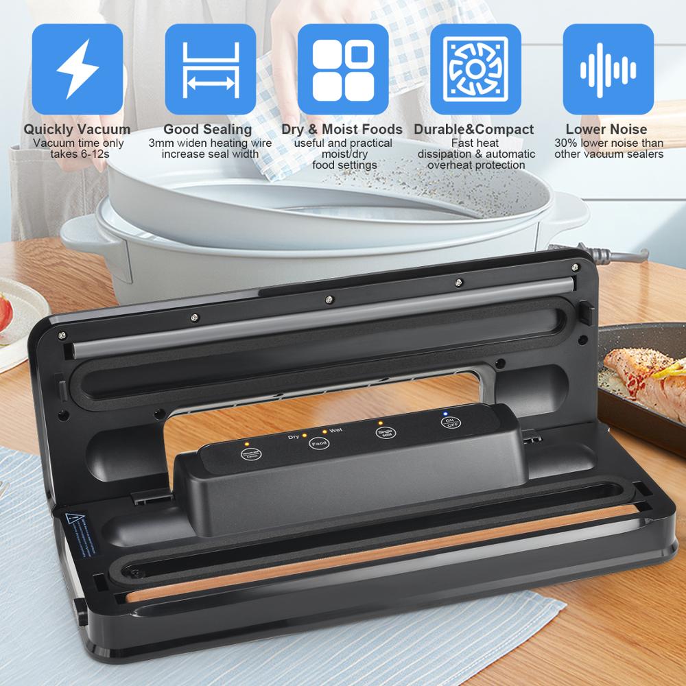 update 2021 version portable automatic electric household handheld food saver plastic vacuum food sealers vacuum packing machine