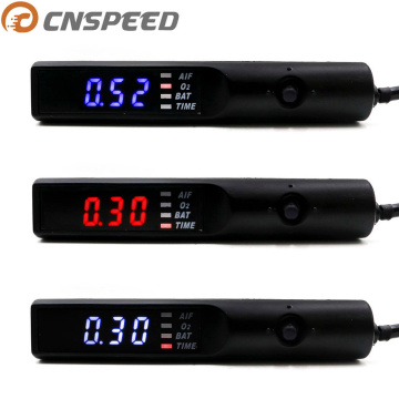 CNSPEED Universal Car Turbo Timer Red/Blue/White LED Digital Display for Turbo & NA Black and Silver Pen Control YC100533