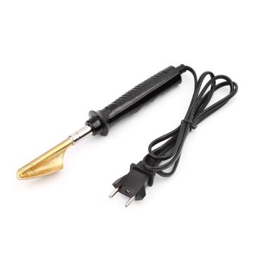 Electric Soldering Iron With Plastic Handle Flat Tip For Car Bumper Repair