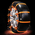 10Pcs Winter Anti-skid Chains for Car Truck Universal Tyres wheels Snow Chains Orange Tire Outdoor Belt Easy Install Car-Styling