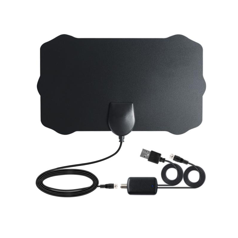 25dBi Digital HDTV Antenna Indoor TV Antenna Aerial 174-240MHz 470-862MHz 4M