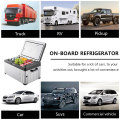 Factory Price Outdoor Portable Refrigerator Small Auto Refrigerator with Handles For Car/Bus/Truck/Yacht