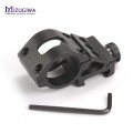 45 Degress Offset Rifle Flashlight Torch Laser Mount 25.4mm / 30mm Ring Picatinny Rail 20mm Weaver Rifle Sight Pistol