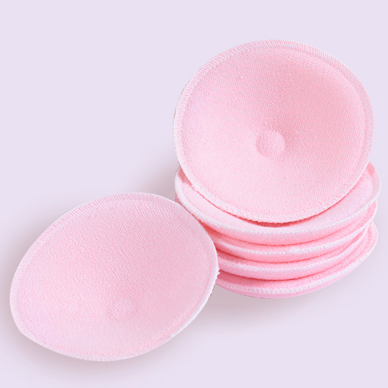 5Pairs Pregnancy Breast Nursing Pads Cotton+Sanitary Sponge Reusable 3D Cup Washable Pad Maternity Breastfeeding Accessories