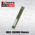 Kingston Intel DIMM Motherboard Memory 1600MHz DDR3 (PC3-12800) 240 Pin 2GB 4GB 8GB Memoria RAM For Desktop PC
