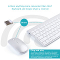 K118S 2.4G Wireless Silent Keyboard And Mouse Mini Multimedia Full-size Keyboard Mouse Combo Set For Notebook Laptop Desktop PC