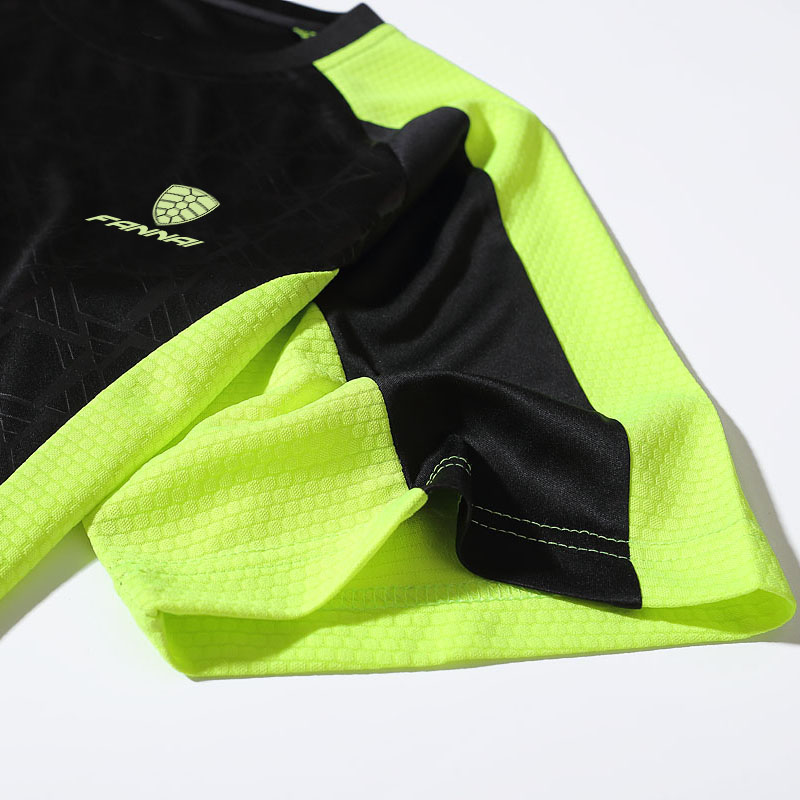 FANNAI Men Sport T Shirt Quick Dry Tops Tees Printed Shirts Fitness Men's Running Clothes Short sleeve Sports Soccer Sportswear