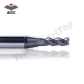 5pcs/lot 4 mm end mill fresas metal duro cnc milling tool ZCC.CT GM-3E-D4.0 solid Carbide 3 flute straight shank milling cutter