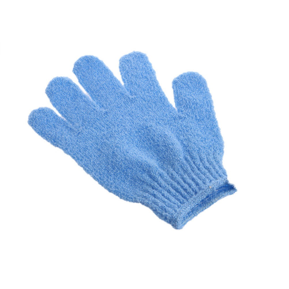 1Pc Shower Bath Glove Exfoliating Wash Skin Spa Massage Body Back Scrub Scrubber