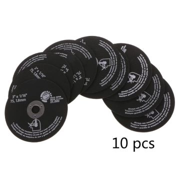 10pcs Circular Resin Grinding Wheel Saw Blades Cutting Wheel Disc For Metal Cutting