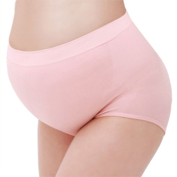 Quality Seamless Super Stretch High Waist Belly Maternity Panties Underwear Clothes for Pregnant Women Pregnancy Briefs