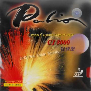 Palio CJ8000 Light&Fast Type pips-in table tennis pingpong rubber with sponge