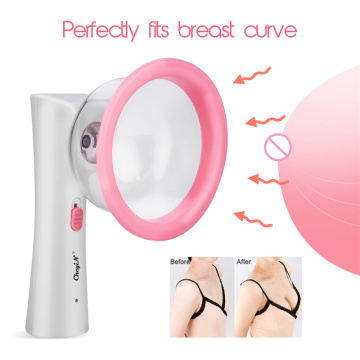 USB Rechargeable Automatic Breast Massager Female Vacuum Pump Enlargement Pump for Breast Massage Sucker Cup Bust Enhancer