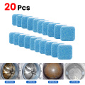Pokich 5/10/20pcs Washing Machine Tank Cleaning Supplies Descaling Cleaner Tablets Effective Descaling Detergent