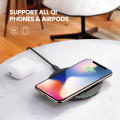 Ugreen 10W Wireless Charger for iPhone 12 X Xs Xr Qi Fast Wireless Charging Pad for Samsung S20 S10 S9 Note 9 Xiaomi Charger