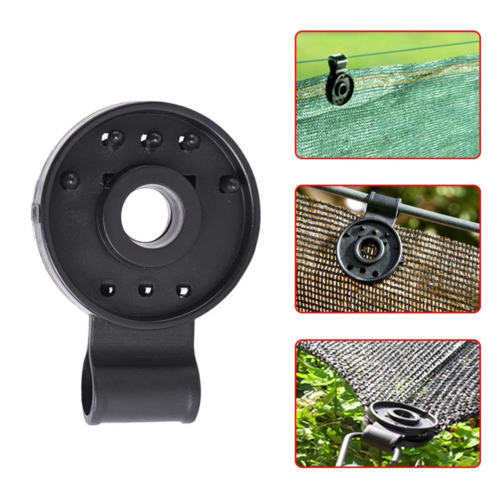 50~10pcs Sunshade Net Clip Garden Tools Greenhouse Shade Cloth Clips Plastic Instant Grommet Fence Shading Net Clips
