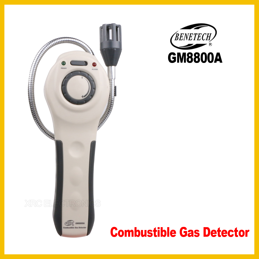 Combustible Gas Leak Detector gas analyzer methane propane gas meter alarm LNG LPG Detector GM8800A-BENETECH