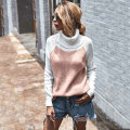 Autumn Turtleneck Women Knitted Sweater Pullover Jumper Ladies Winter Women Sweater Long Sleeve Warm Knit Sweaters For Women