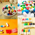 50pcs creative love pills capsules in Lucky bottle letterhead stationery paper for gift