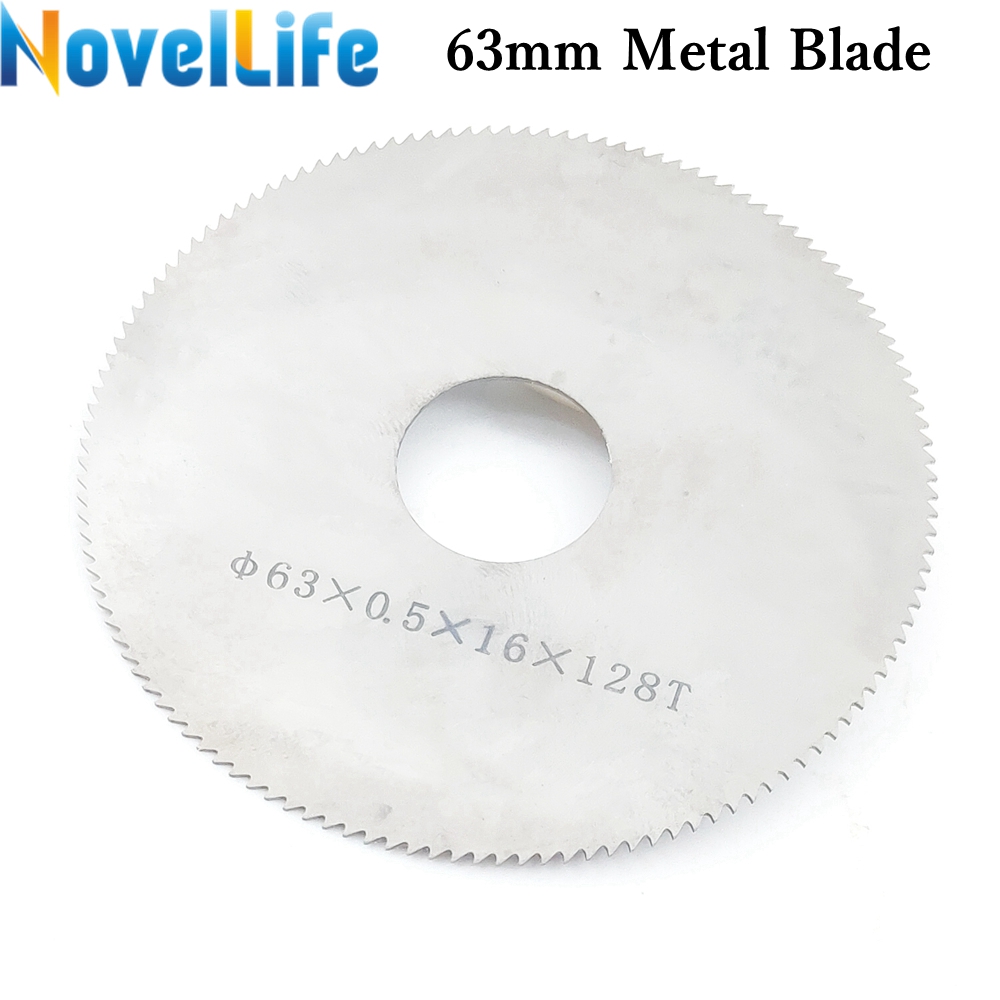 NovelLife 63mm 80mm HSS Circular Saw Blade for NovelLife R3 DIY Woodworking Table Saw Wooden Plastic Aluminum Plate Cutting