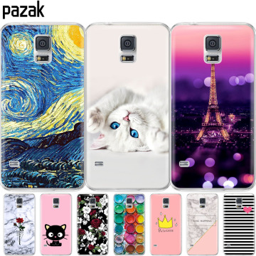 Soft Silicone case For Samsung Galaxy S5 Cases phone shell Cover For Samsung S5 Neo Case Capa For Samsung S5 i9600 SM-G900F pop