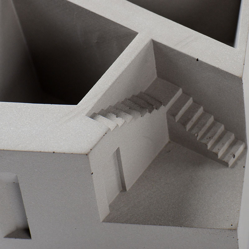 Square Cement Molds Concrete Desk Pen Holder Mould Handmade Creative Craft Tool