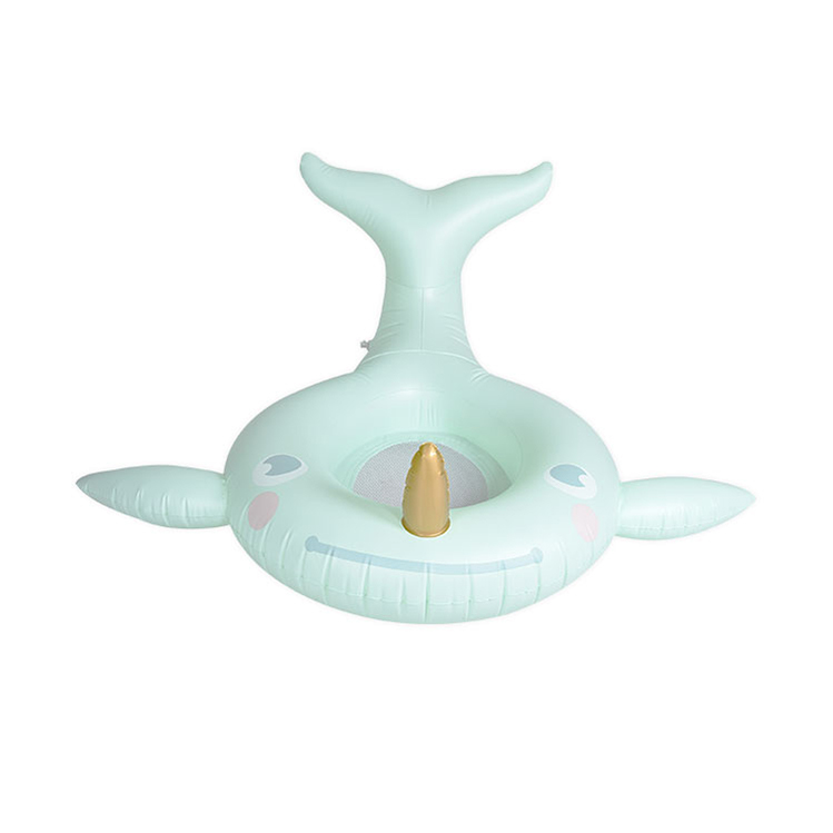 Kids Narwhal Pool Float Beach Floats Inflatable Lounge 1