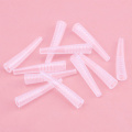 10/50pcs Plastic Protective Cover Grafting Eyelashes Tweezers Silicone Covers Tips Tweezers Protect Cases Eyelashes Tools