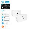 US Standard WiFi Smart Socket Power Plug Outlet Remote Control Energy Monitor Work With Amazon Home Compatible With Alexa/Google
