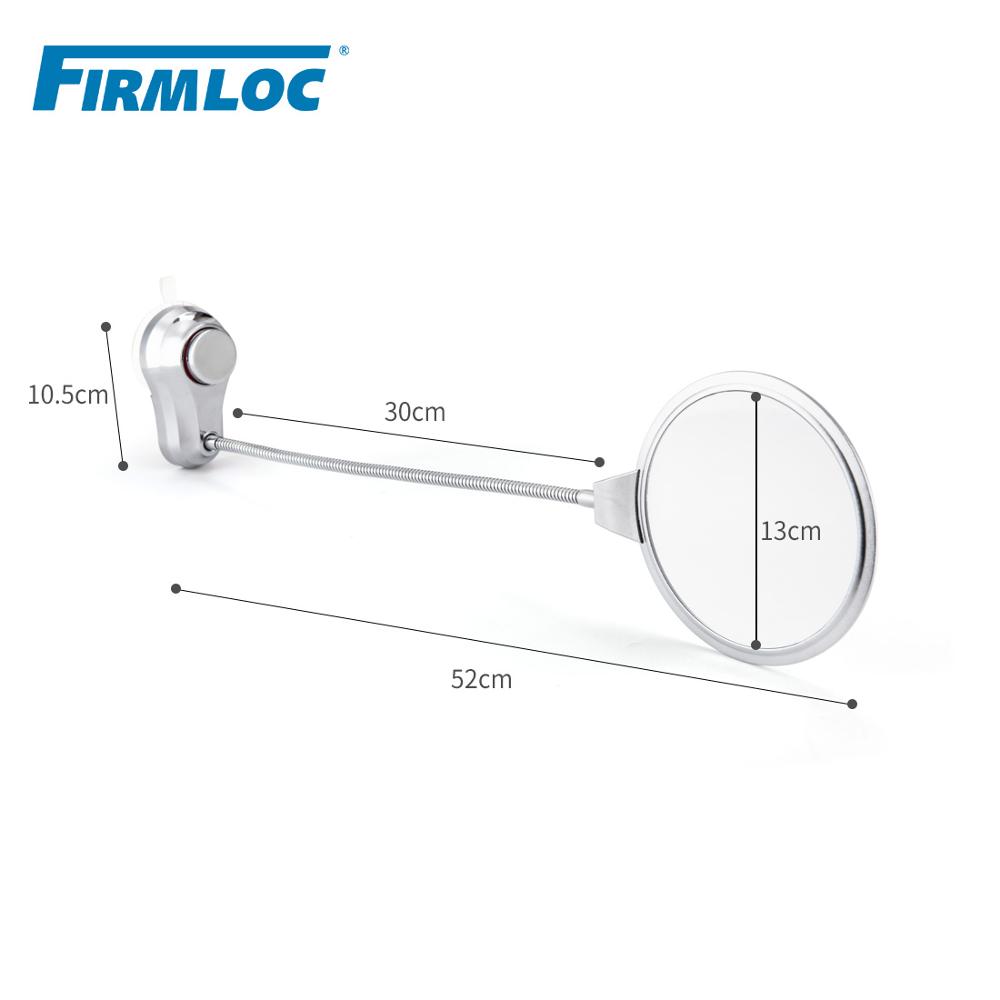 FIRMLOC 1X 5X Magnifying Suction Cup Wall Mounted Bathroom Mirror Smart Mirror Bathroom Mirror Make up Mirrors Accessories